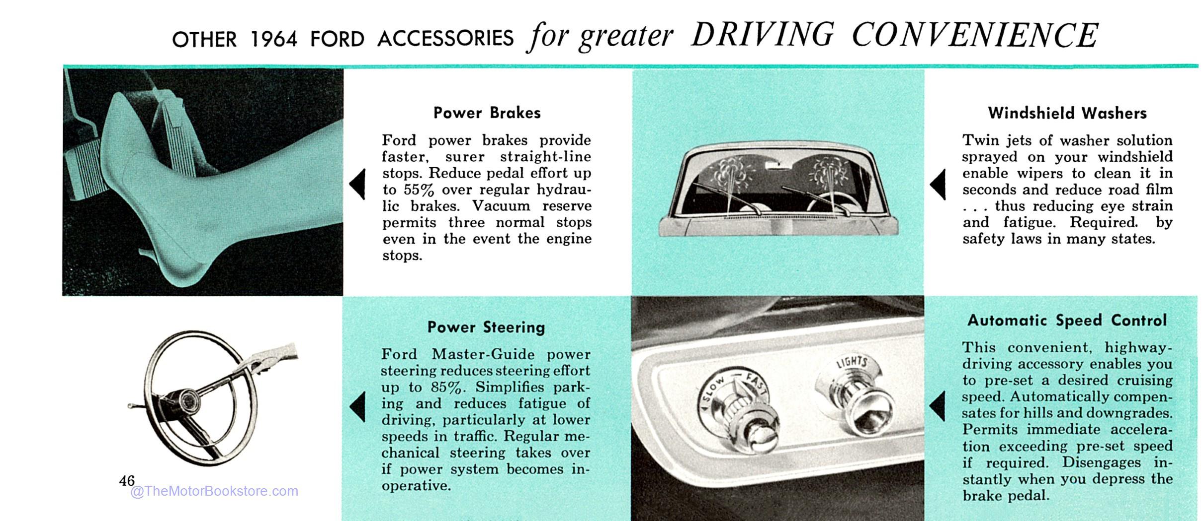 1964 Ford Car Owner's Manual - Sample Page