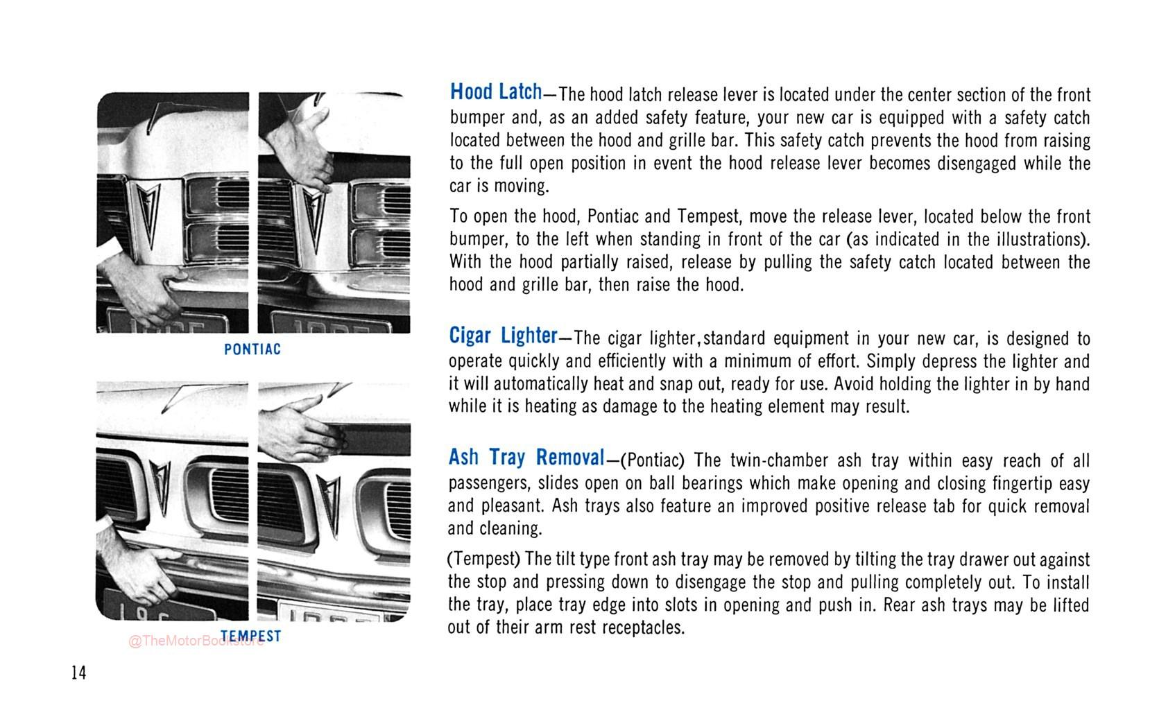 1965 Pontiac Owner's Manual - Sample Page