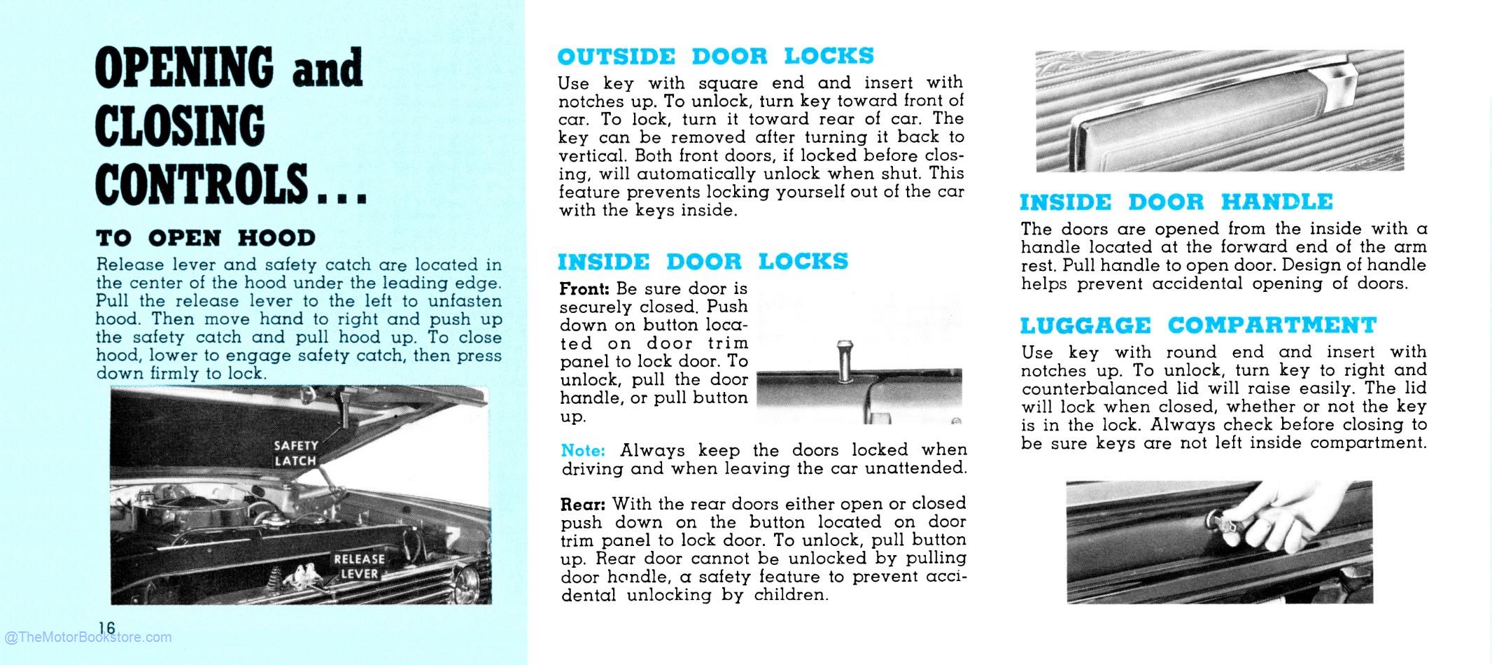 1966 Plymouth Belvedere & Satellite Owner's Manual - COLOR - Sample Page