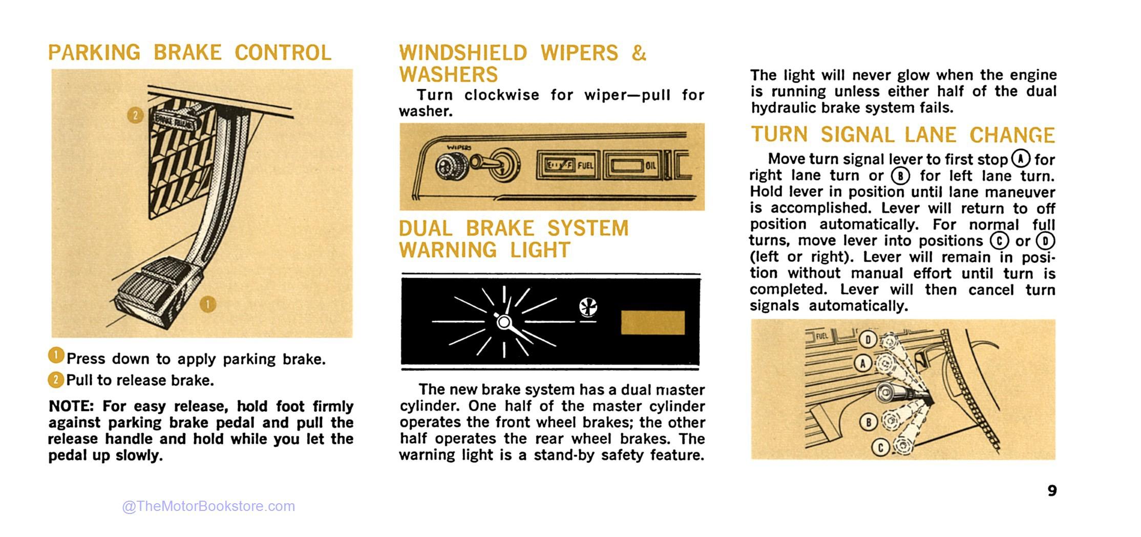 1967 Ford Car Owner's Manual - Sample Page