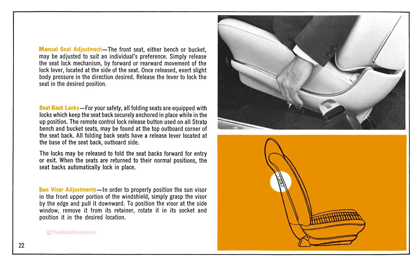 1967 Pontiac Owner's Manual - Sample Page