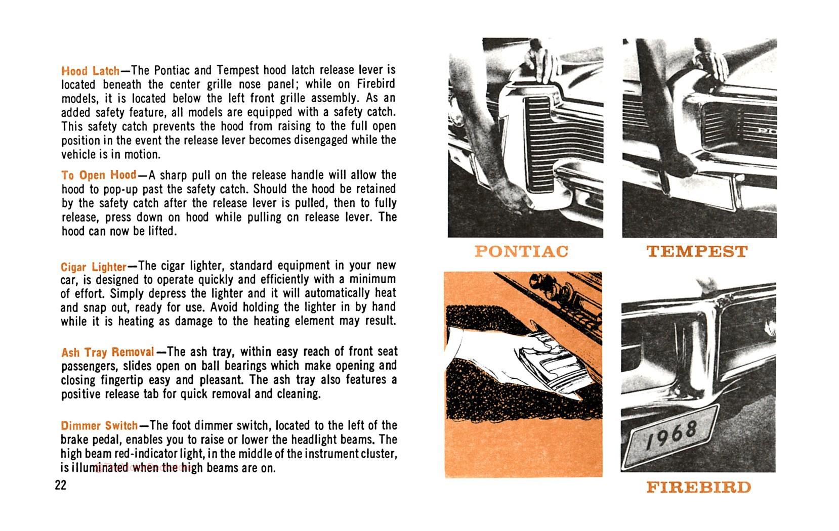1968 Pontiac Owner's Manual - Sample Page