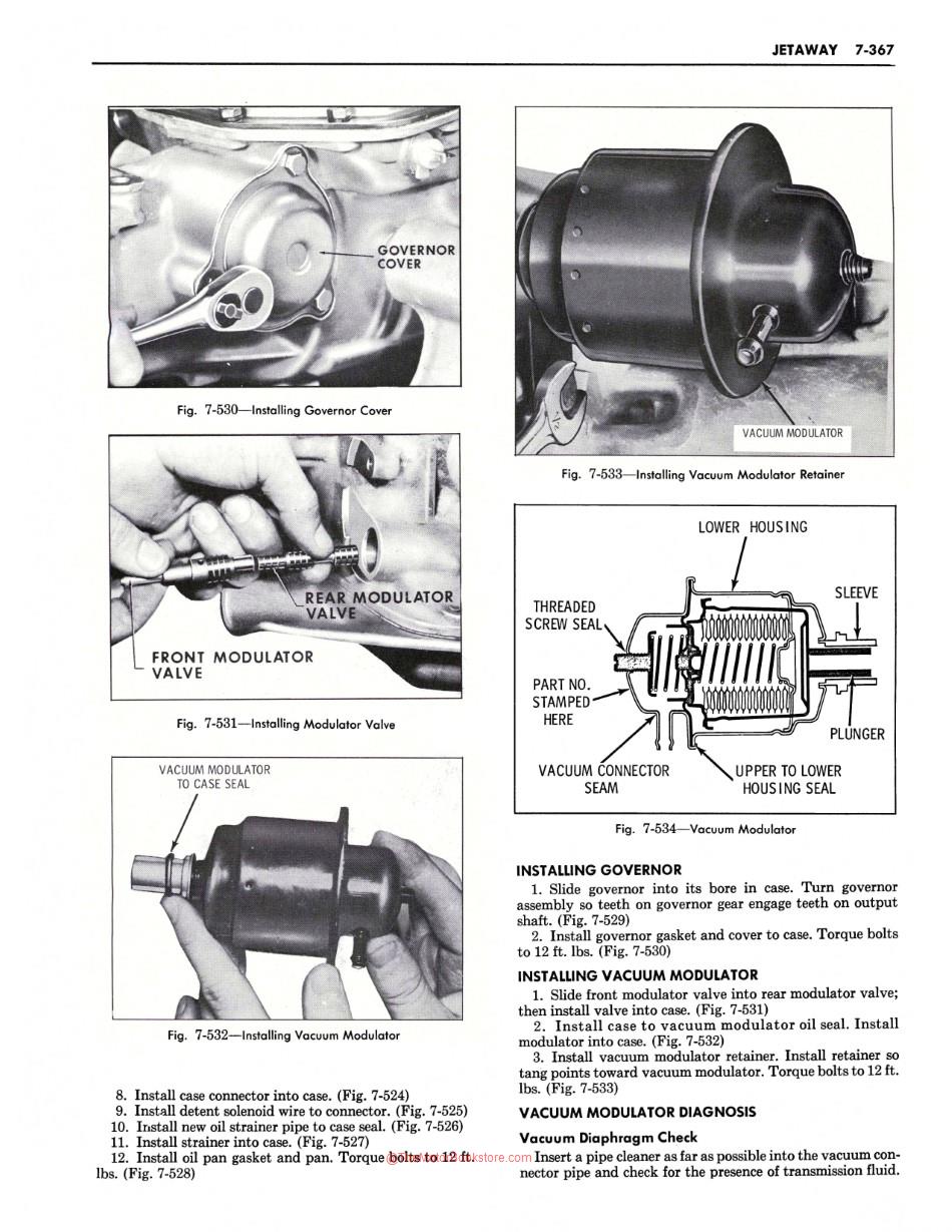 1969 Oldsmobile Shop Manual Sample Page - Modulator Installation