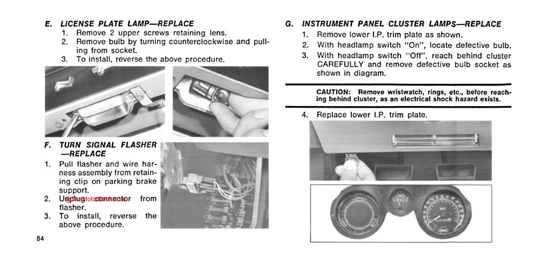 1971 Pontiac Firebird, Esprit, Formula, Trans Am Owner's Manual - Sample Page 1