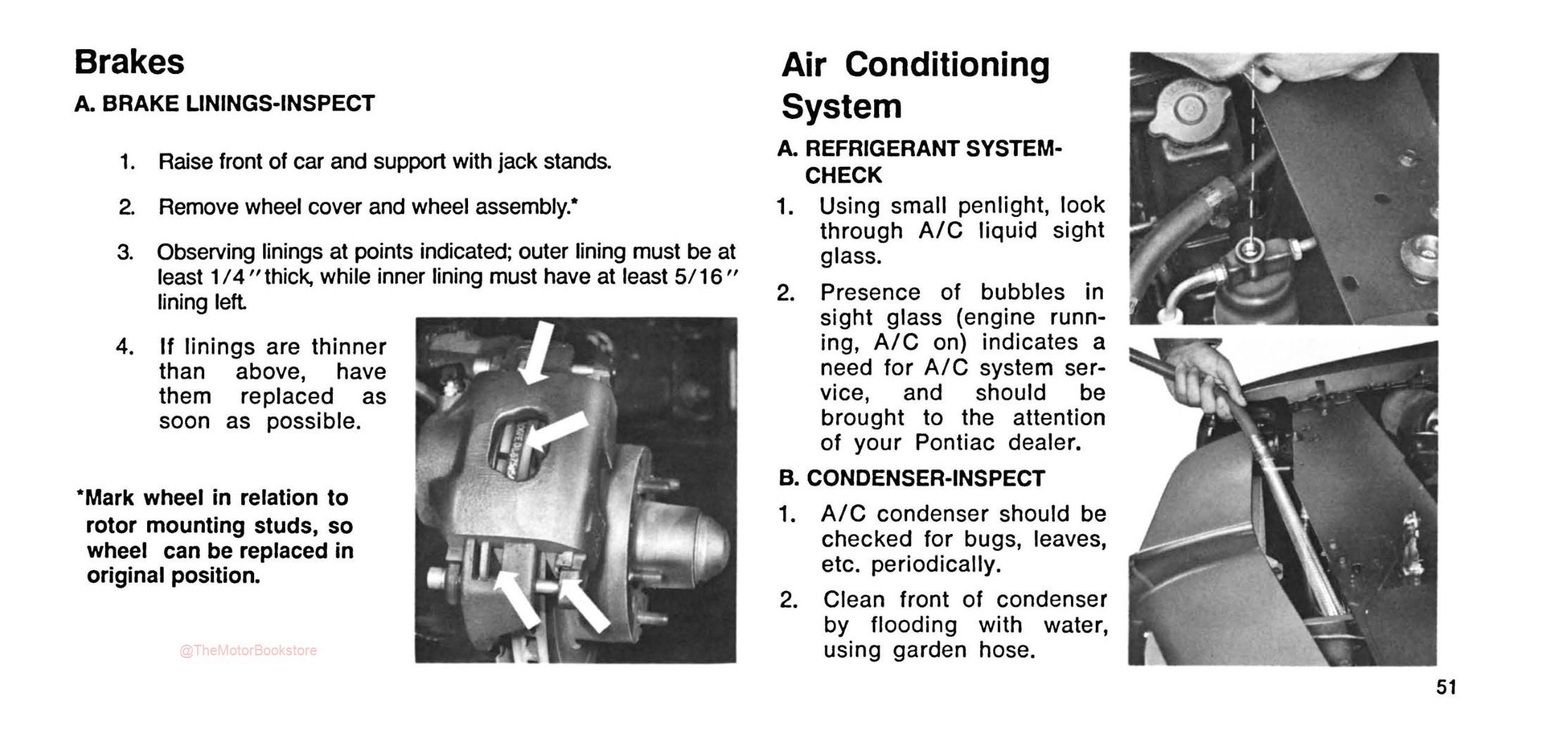 1972 Pontiac Firebird Owner's Manual - Sample Page