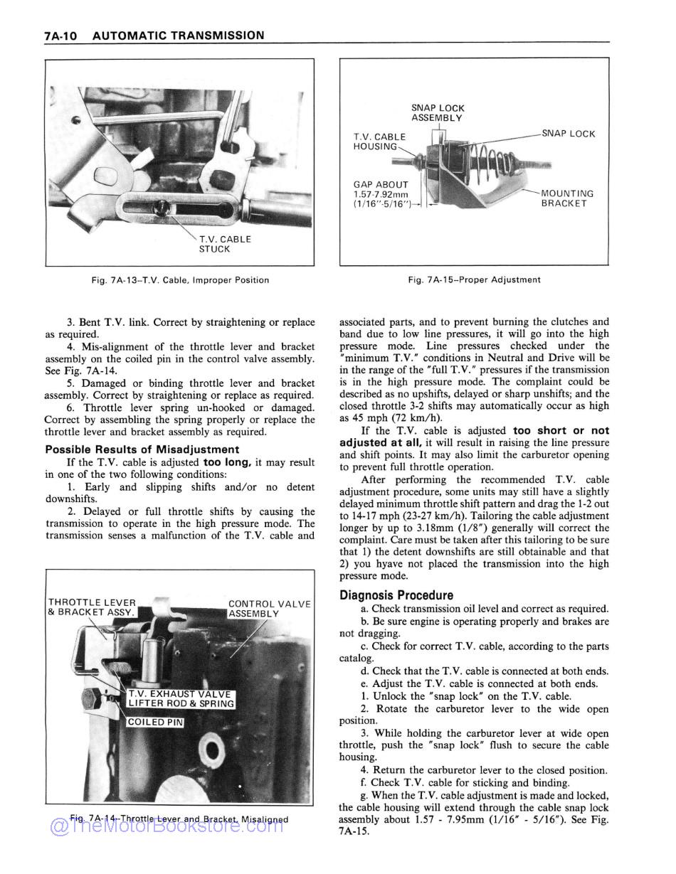 1978 Chevrolet Service Manual Sample Page 2 - Transmission