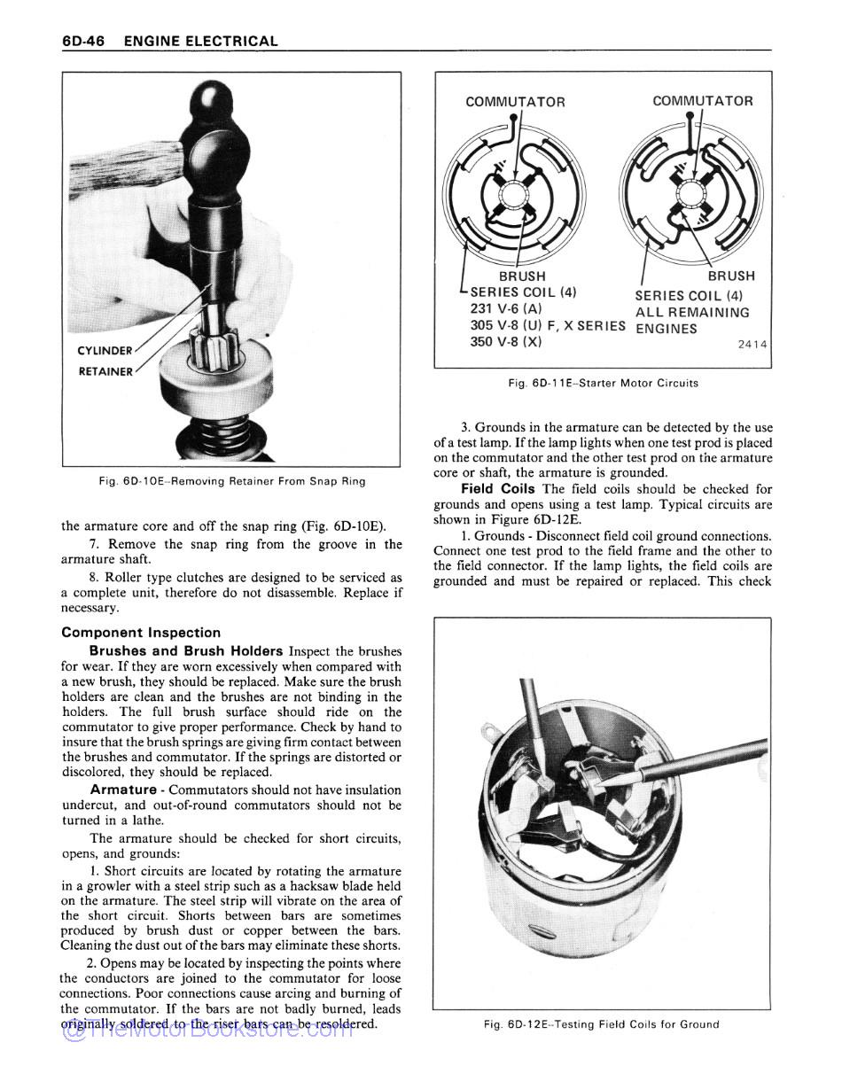 1979 Chevrolet Service Manual Sample Page 2 - Brakes