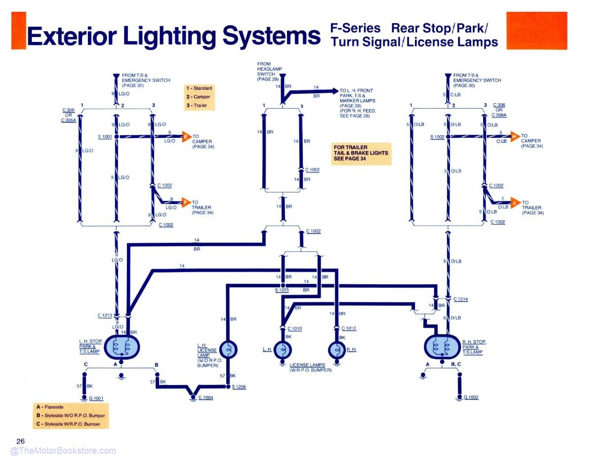 1980 Ford Truck Electrical & Vacuum Troubleshooting Manual - Sample Page 1