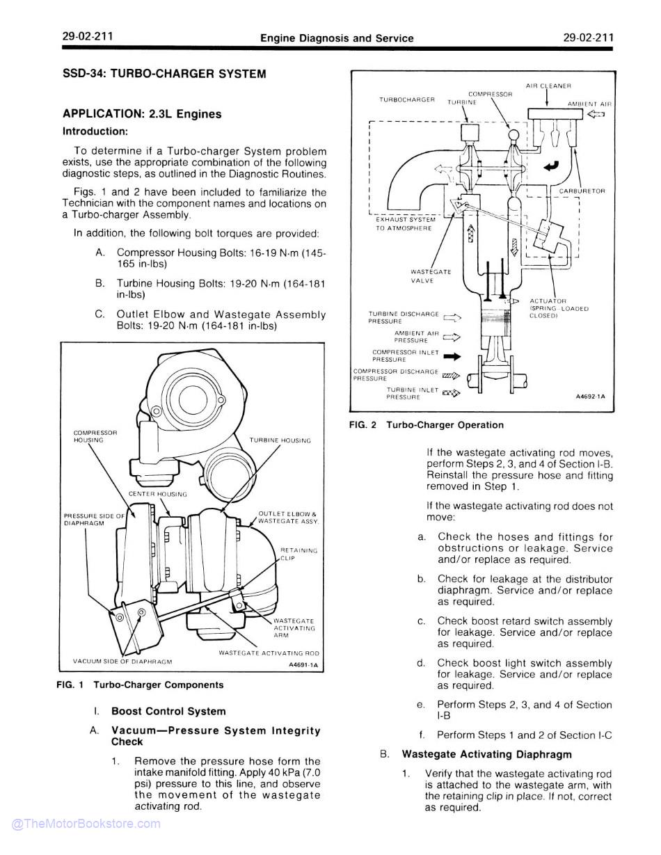1980 Ford Lincoln Mercury Emissions Diagnosis Manual - Sample Page 1