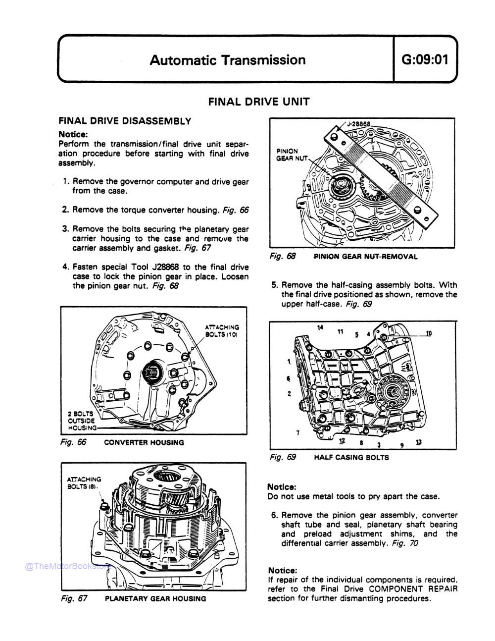 1981-1983 DeLorean Technical Service Manual - Sample Page 1