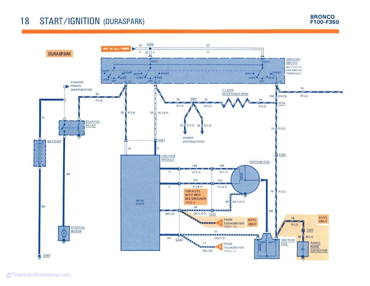 1981 Ford Truck Electrical & Vacuum Troubleshooting Manual - Sample Page 1