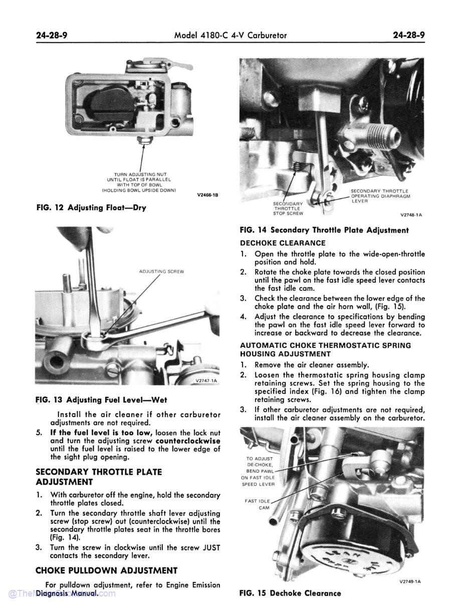 1981 Ford Truck Shop Manual - Body, Chassis, Engine & Electrical - Sample Page 1