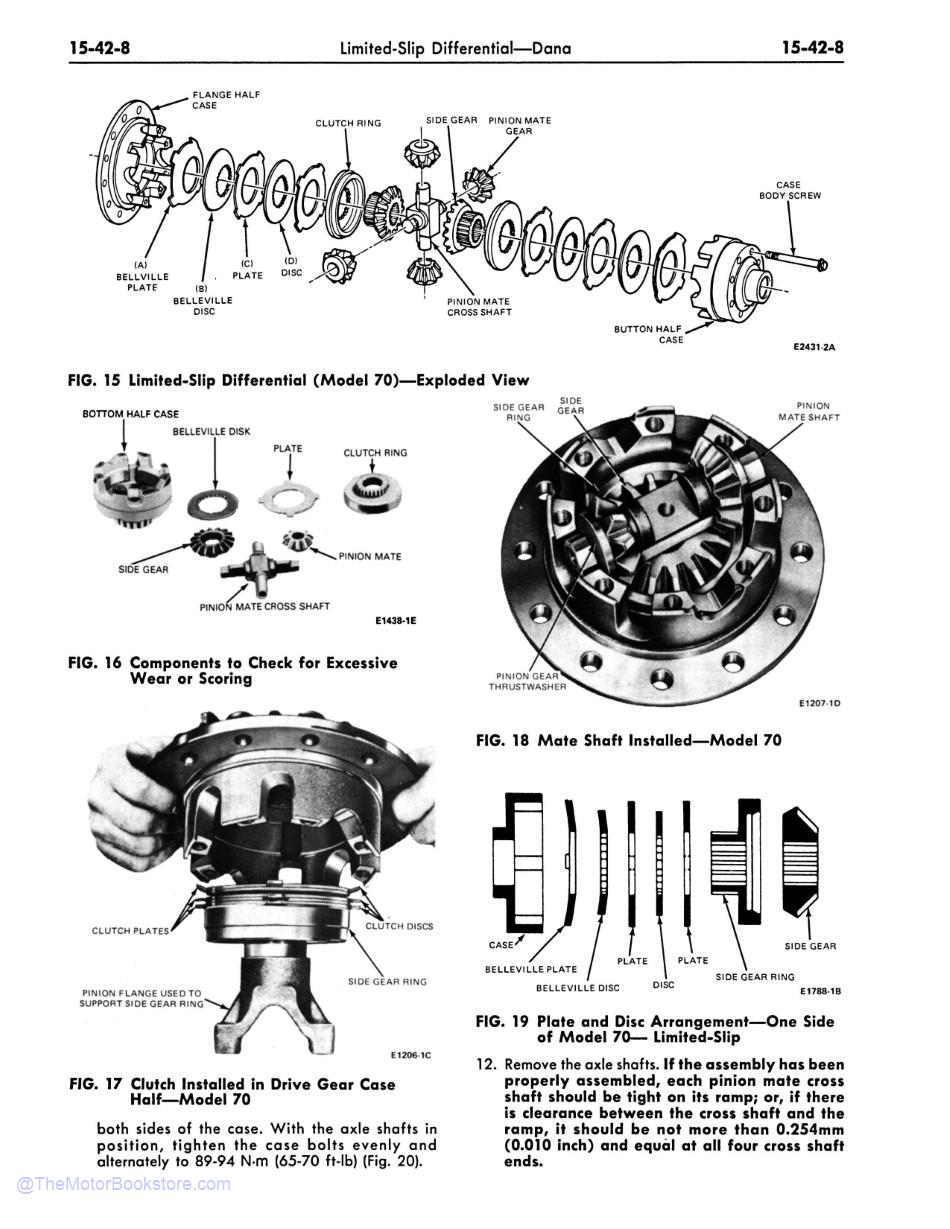 1981 Ford Truck Shop Manual - Body, Chassis, Engine & Electrical - Sample Page 2