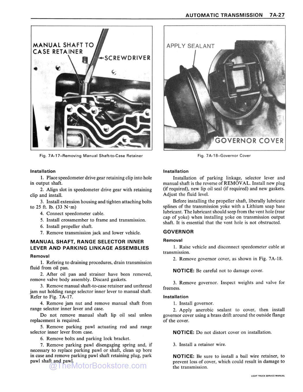 1981 GMC Light Duty Trucks Service Manual (C,K,G,P Series & Jimmy) - Sample Page 2
