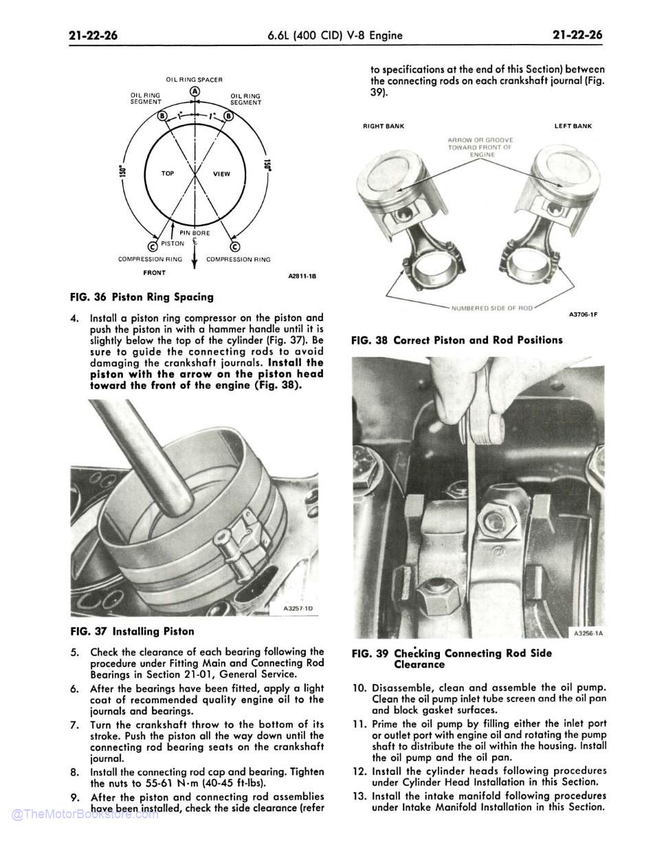 1982 Ford Truck Shop Manual - Body, Chassis, Engine & Electrical - Sample Page 1