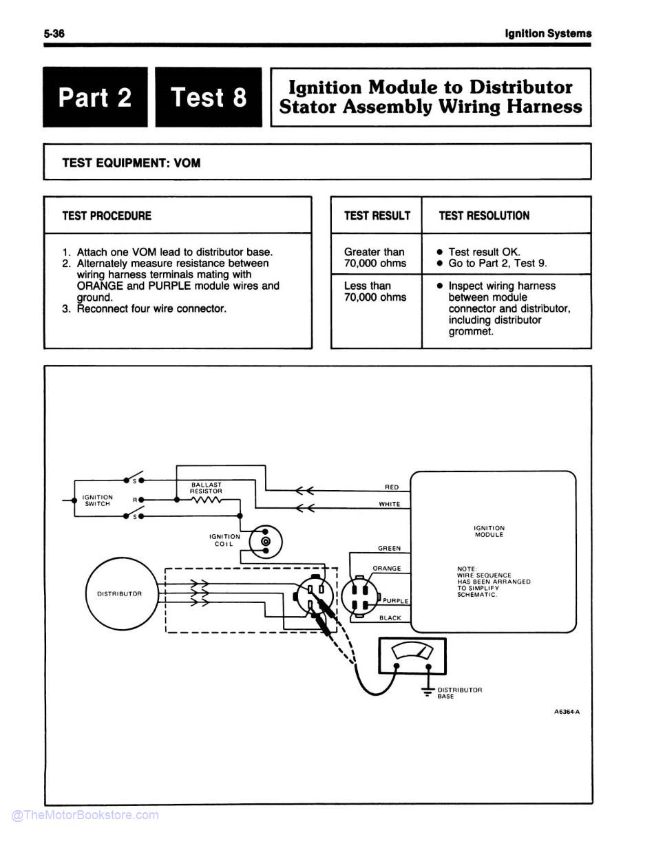 1982 Ford Lincoln Mercury Car Truck Emissions Diagnosis Manual - Sample Page 1