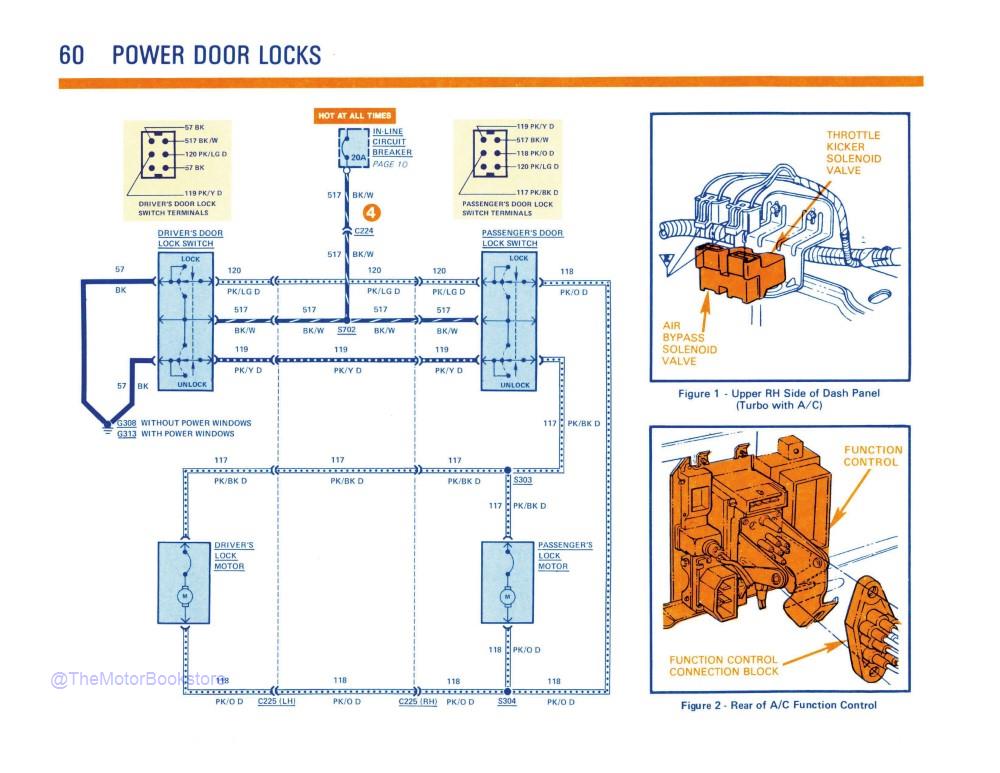 1982 Ford Mustang Capri Electrical Vacuum Troubleshooting Manual - Sample Page 1