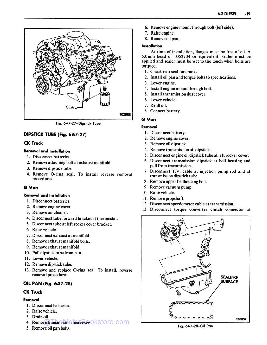 1983 GMC Light Duty Trucks Service Manual (C,K,G,P Series & Jimmy) - Sample Page 1