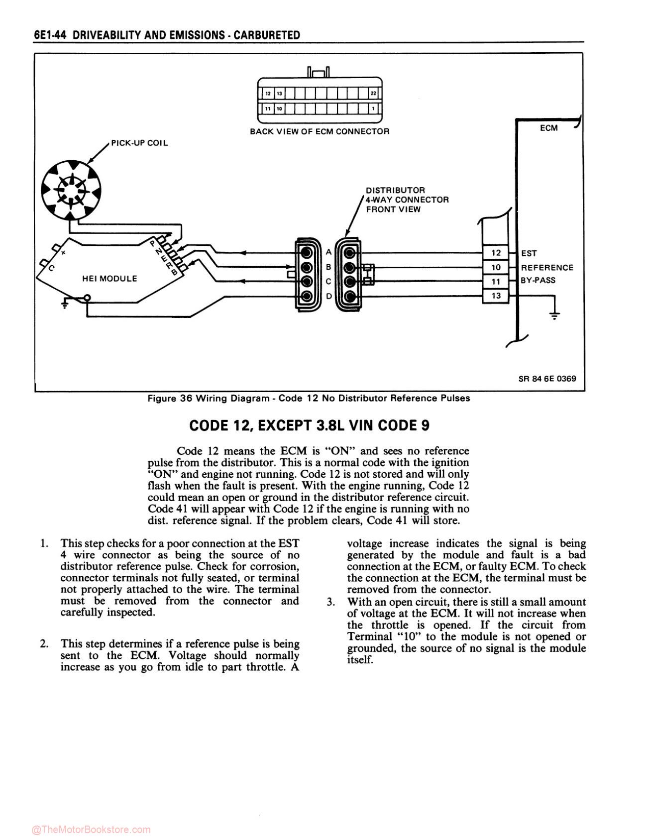 1984 Chevy Shop Manual - Monte Carlo, El Camino, Impala - Sample Page 1