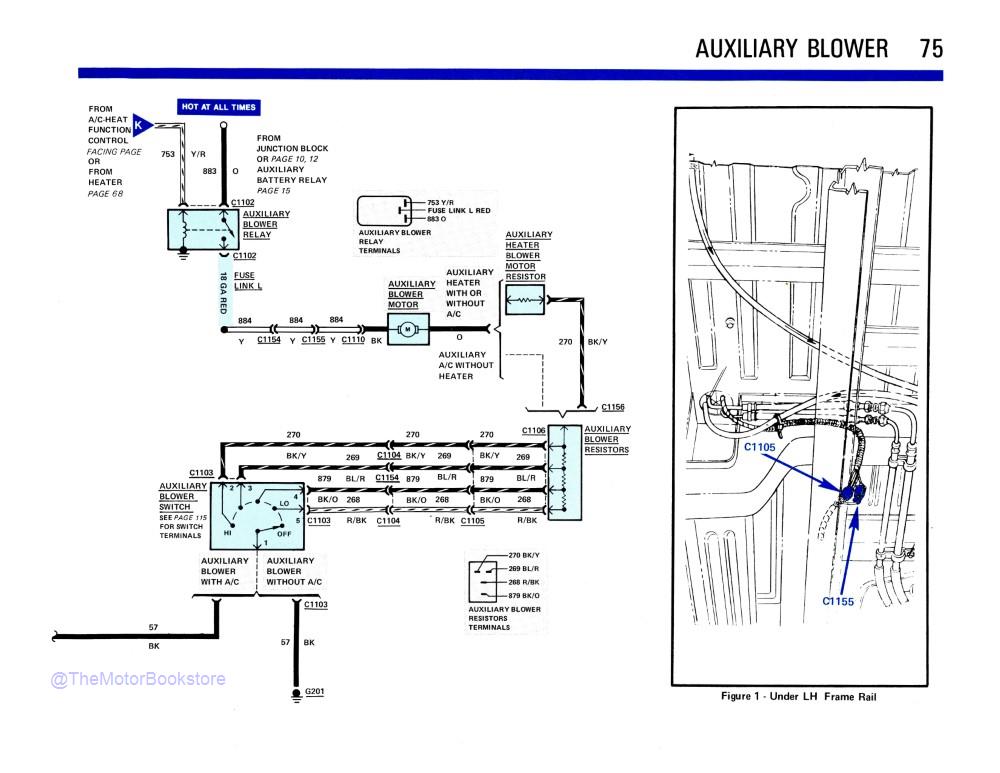 1984 Ford Econoline Van Electrical Vacuum Troubleshooting Manual - Sample Page 1