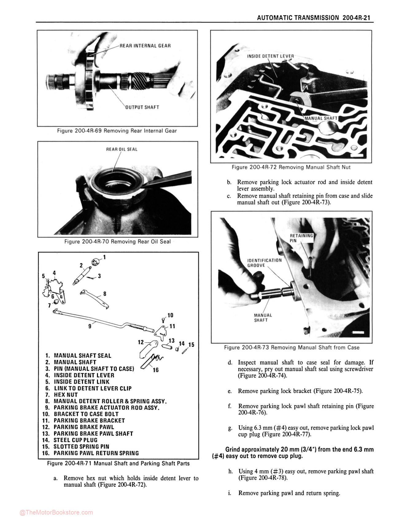 1985 Chevy Monte Carlo, El Camino, Impala Shop Manual - Sample Page 2