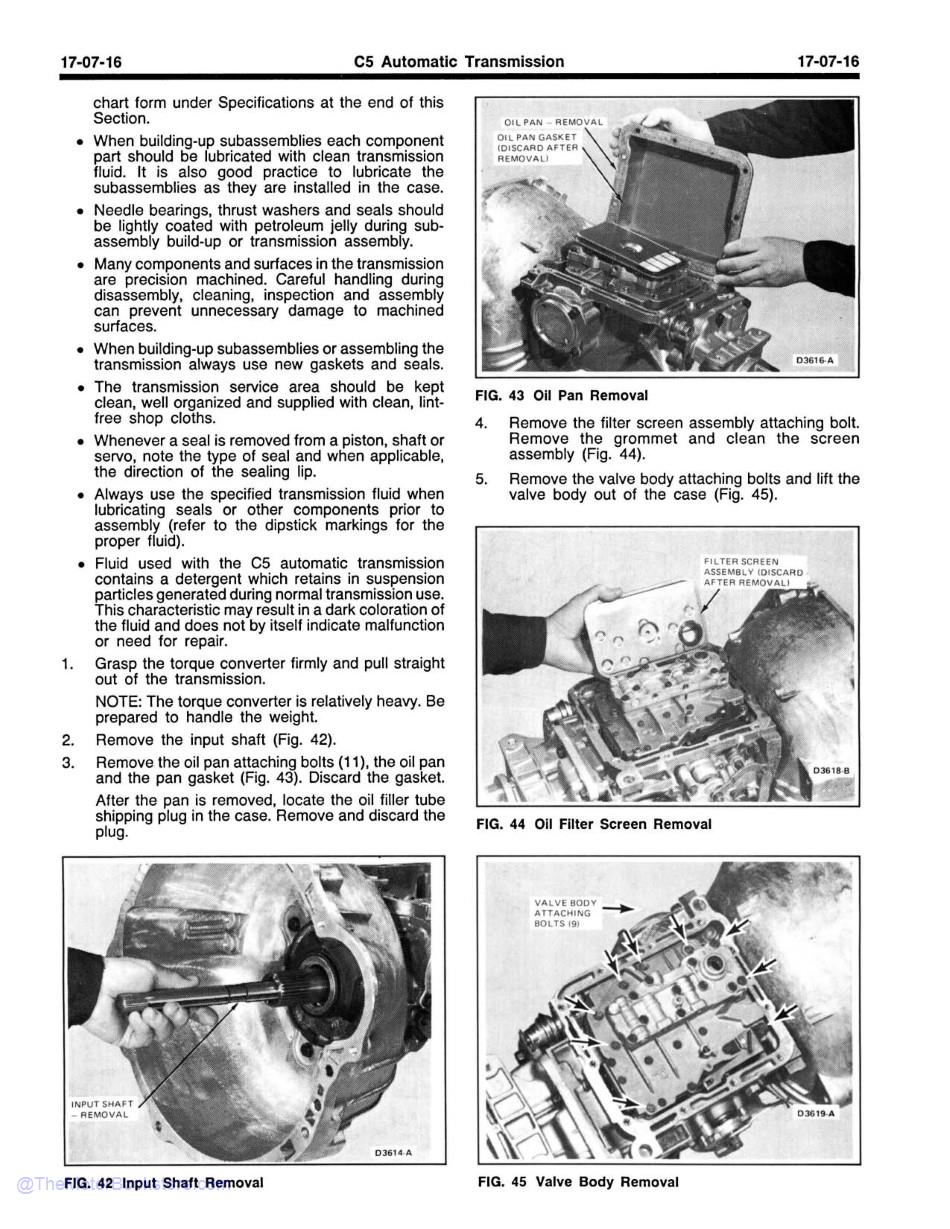 1985 Ford Truck Shop Manual - Body, Chassis, Engine & Electrical - Sample Page 2