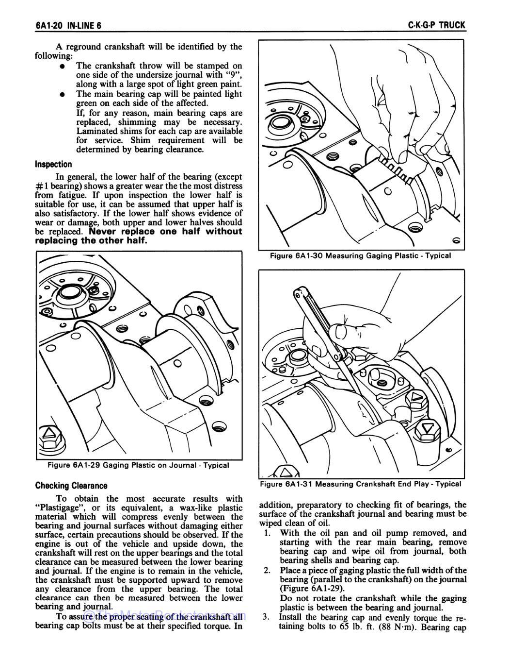 1985 GMC Light Duty Truck Service Manual (C,K,G,P Series & Jimmy) - Sample Page 1