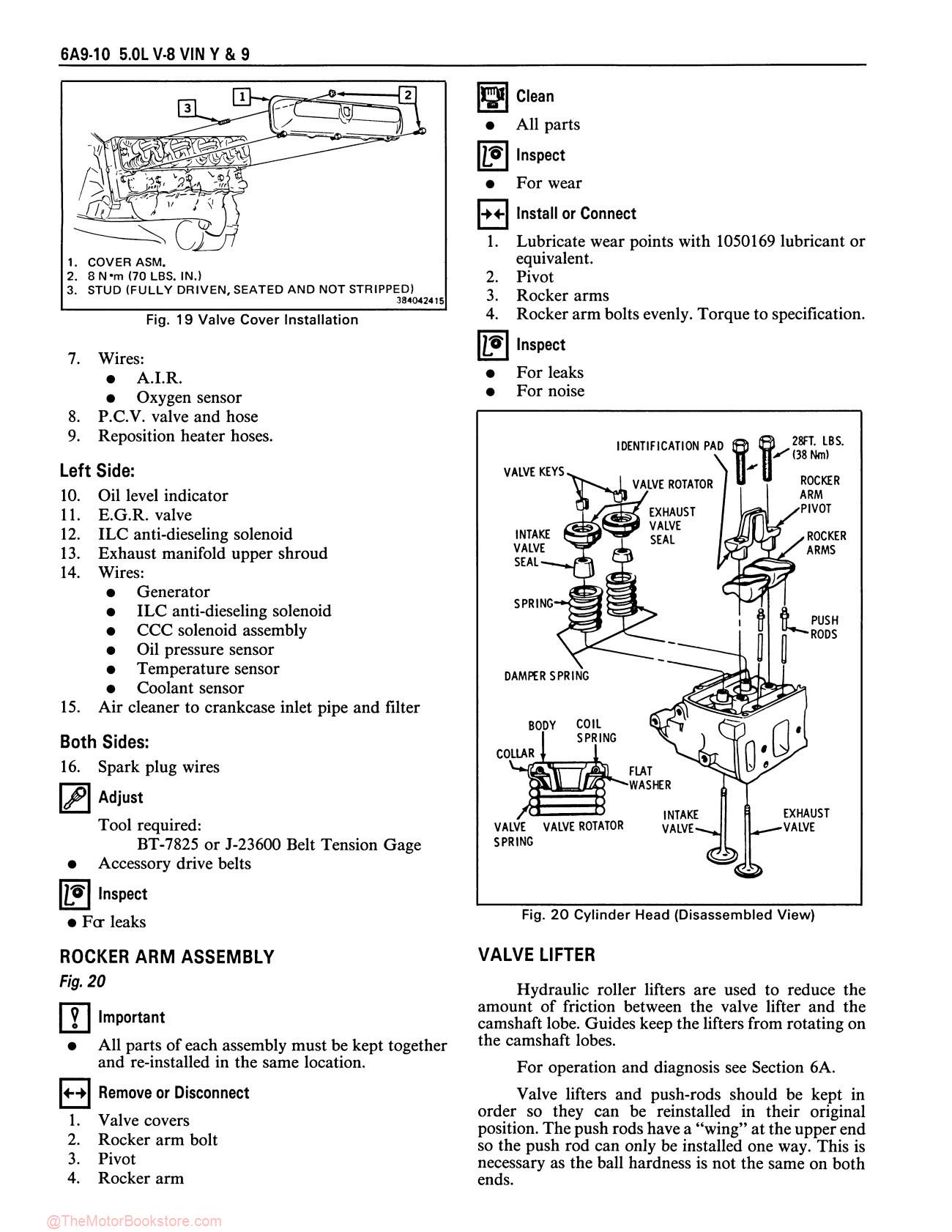 1985 Oldsmobile Service Repair Manual - Sample Page 1