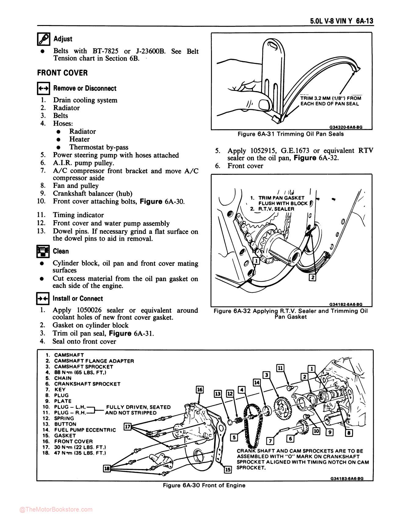 1987 Chevy Monte Carlo, El Camino, Caprice Service Manual - Sample Page 1