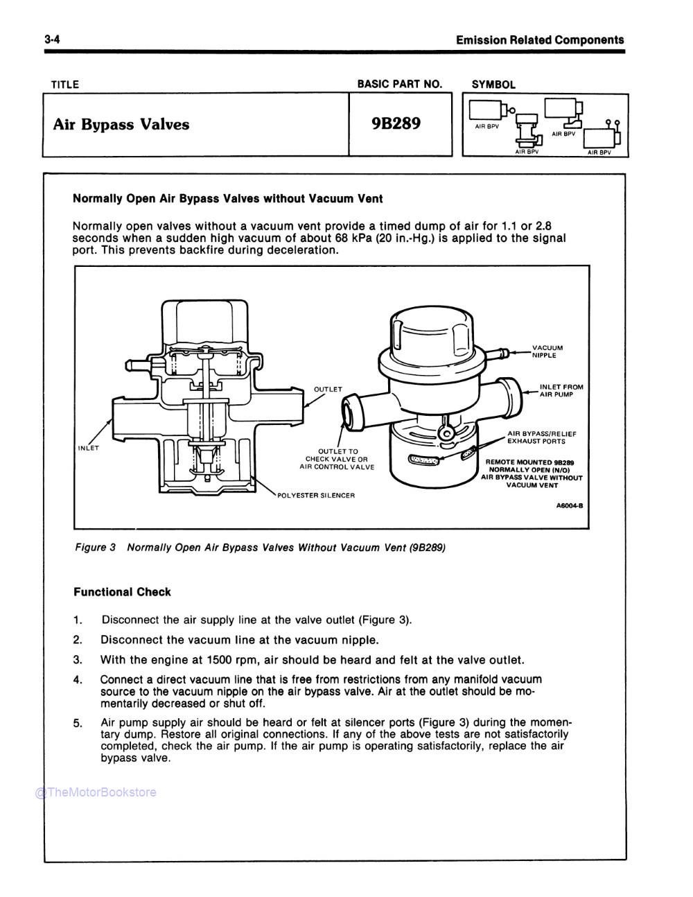 1987 Ford Car / Truck Engine & Emissions Diagnosis Shop Manual - Sample Page 1