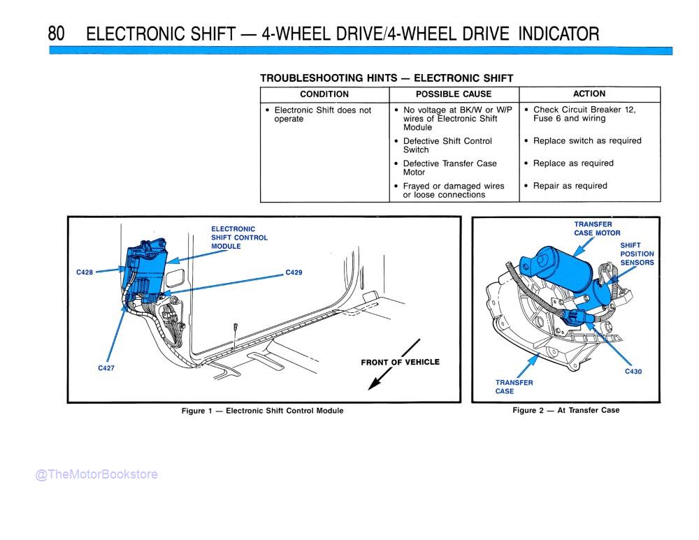 1988 Ford F-Series Truck Electrical Vacuum Troubleshooting Manual - Sample Page 1