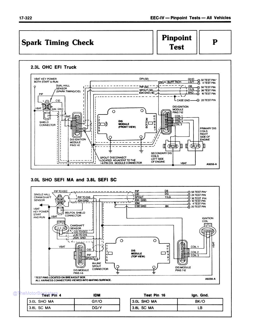1989 Ford Car / Truck Emissions Diagnosis Shop Manual - Sample Page 3