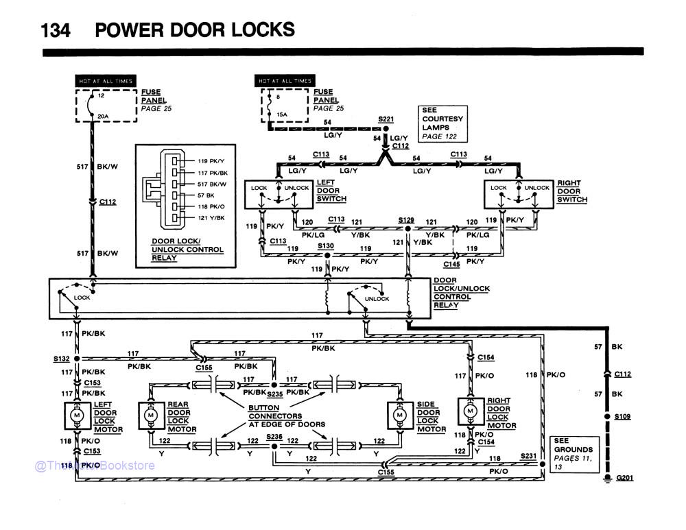 1989 Ford Econoline Electrical Vacuum Troubleshooting Manual - Sample Page 1