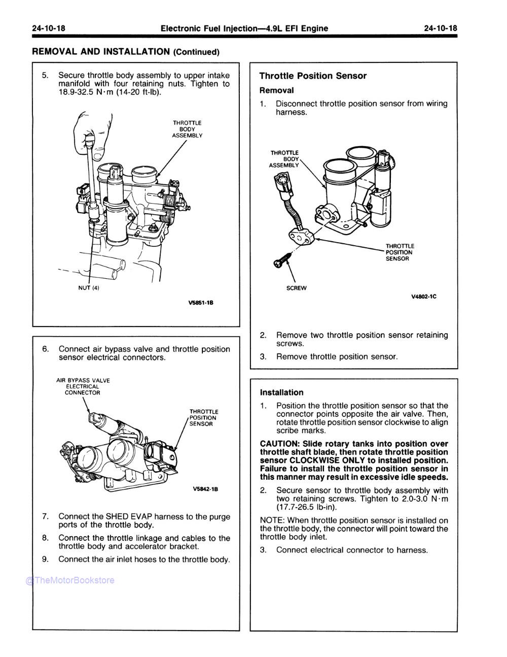 1989 Ford F-150-350 Truck, Bronco, E-150-350 Vans, & F-Super Duty Shop Manuals - Sample Page 2