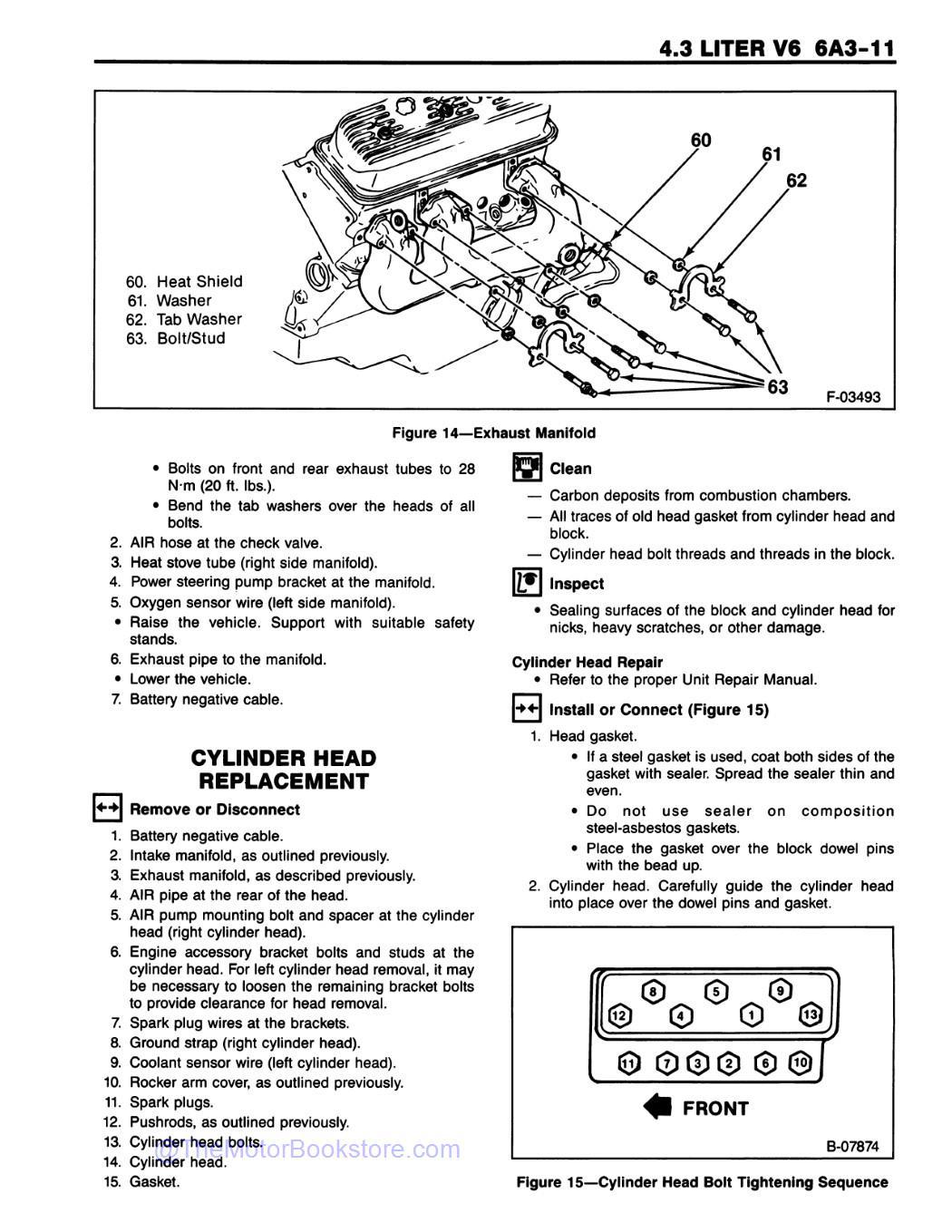 1989 GMC C / K Sierra Truck Service Manual - Sample Page 1