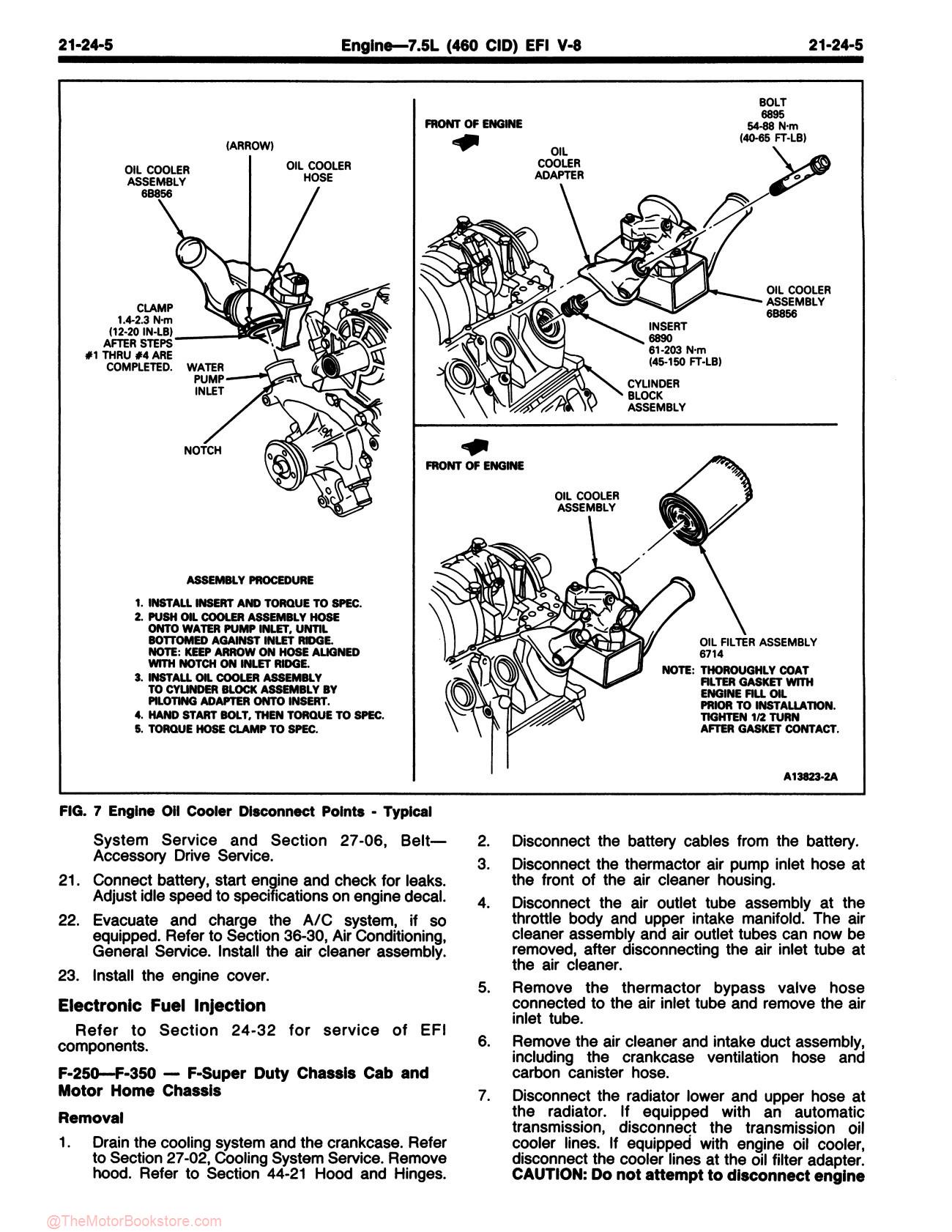 1990 Ford F-Series Truck & Bronco Electrical Vacuum Manual - Sample Page 3