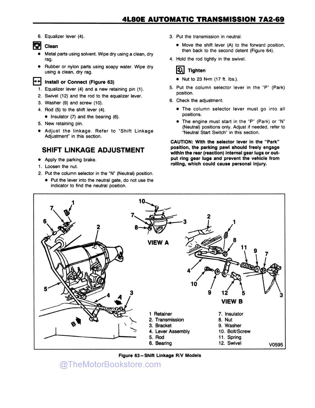 1991 Chevrolet R-V Truck, G-P Van Shop Manual - Sample Page 1