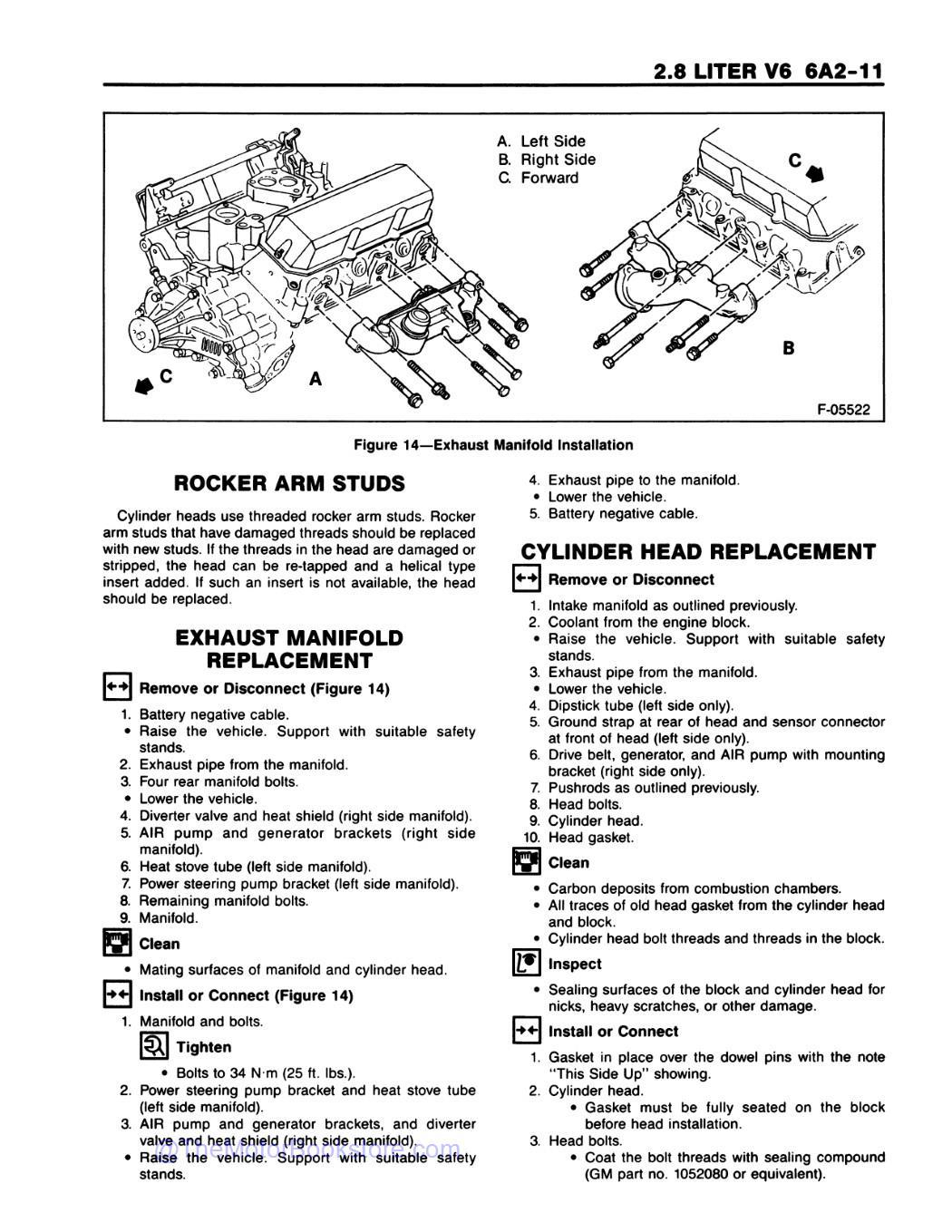 1991 GMC Sonoma Truck & S15 Jimmy Service Manual (S / T Series) - Sample Page 1