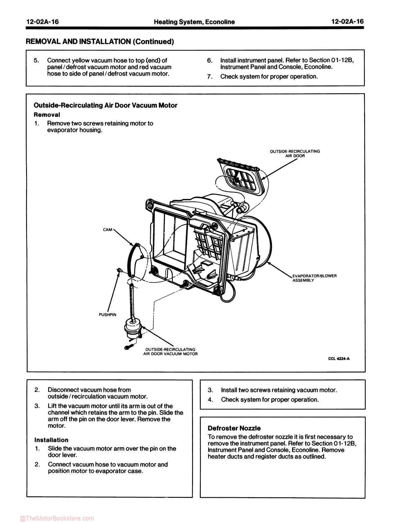 1992 Ford F-150-350 Truck, Econoline, Bronco Shop Manual - Sample Page 3