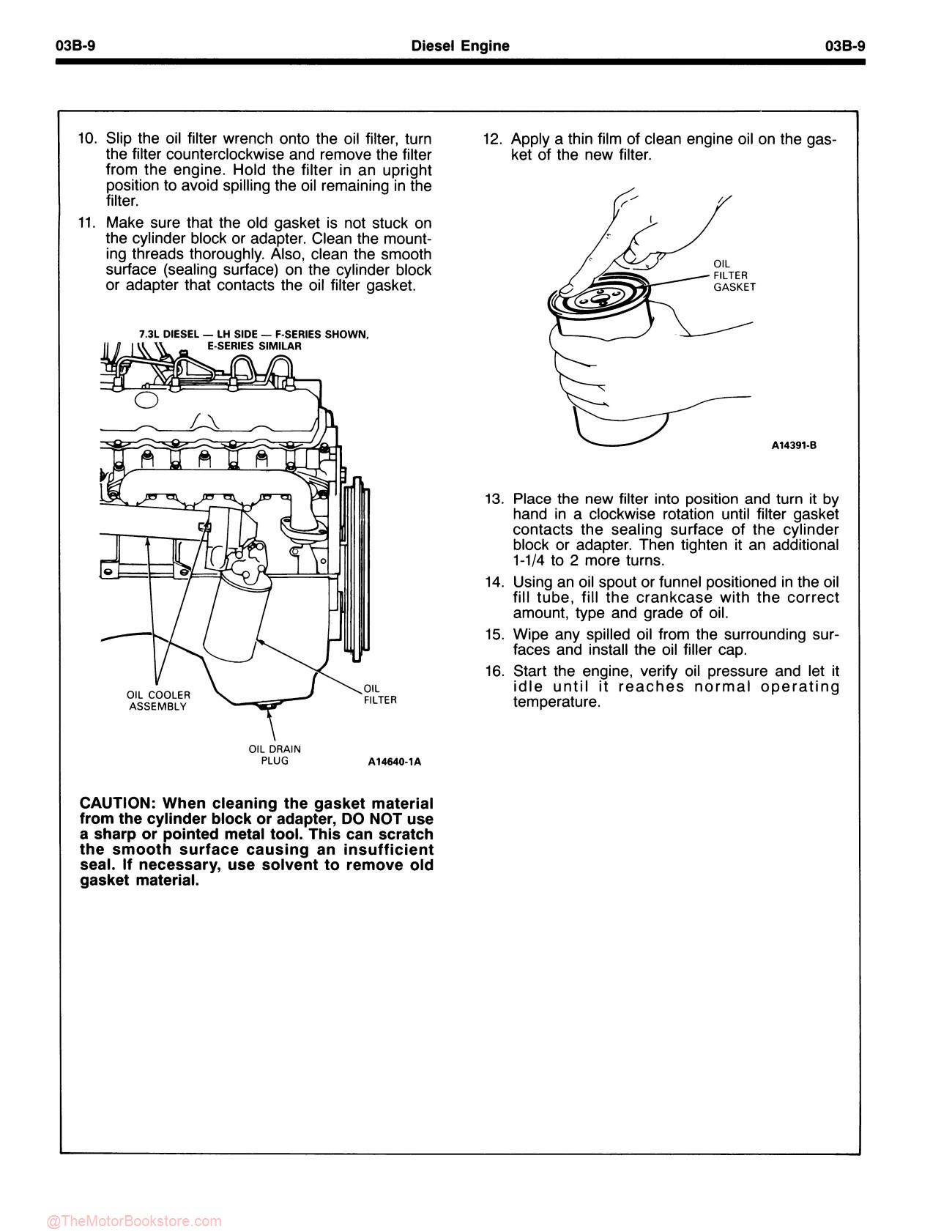 1992 Ford Motorhome Chassis Service Guide - Sample Page 1