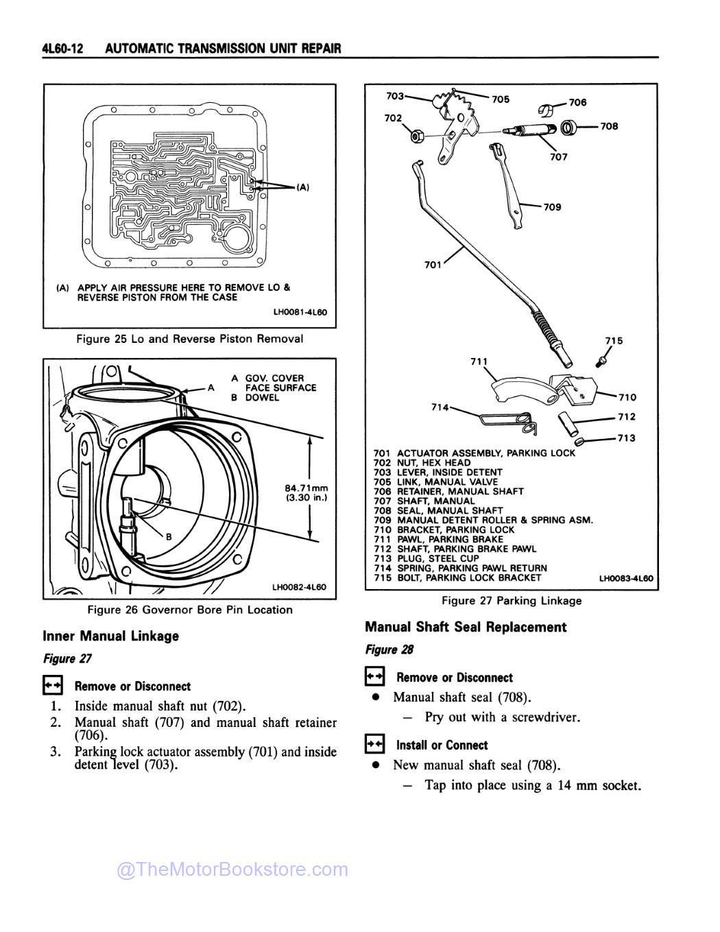 1992 GMC Light Duty Truck Unit Repair Manual - Sample Page