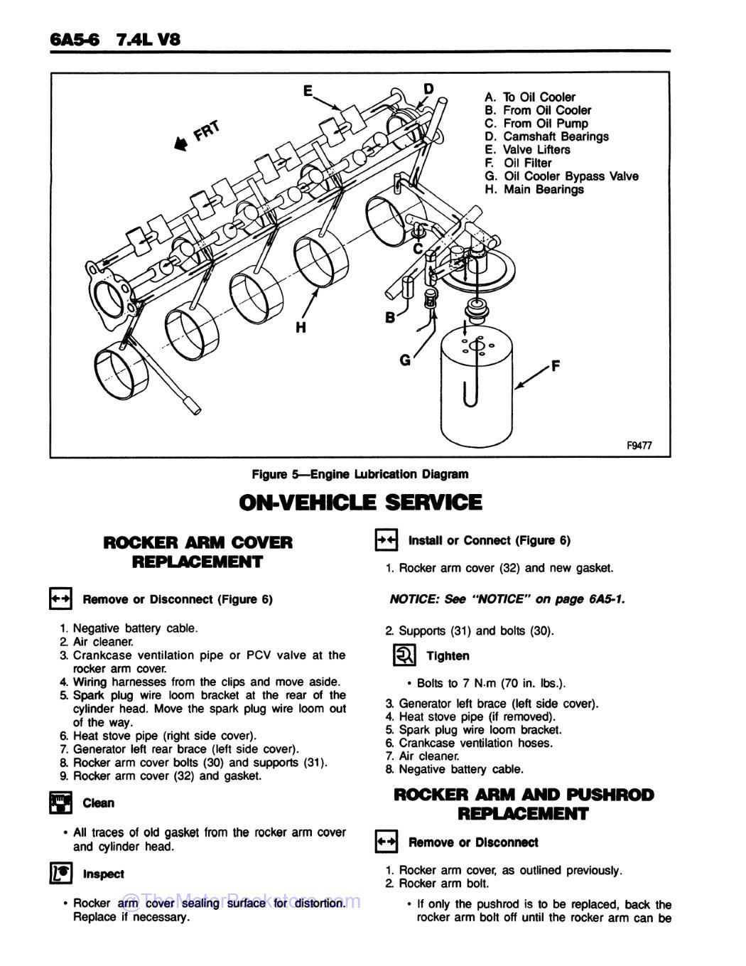 1992 GMC Sierra, Yukon, Suburban, Crew Cab, and 3500 HD Truck Service Manual - Sample Page 1
