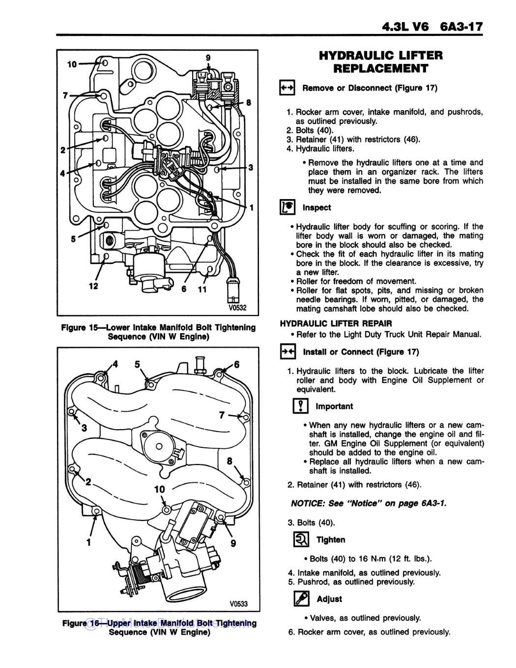 1993 GMC Sonoma and Jimmy Service Manual - Sample Page 1