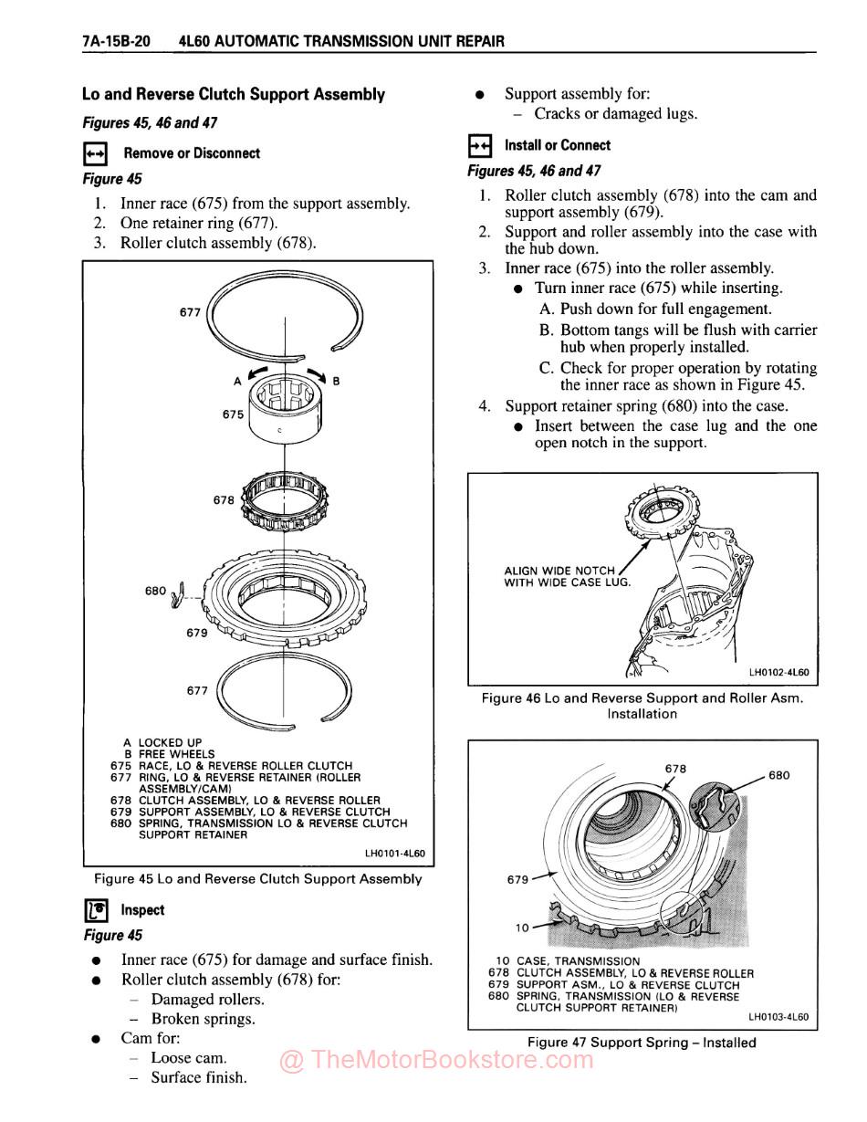 1993 Pontiac Firebird Service Manual - Sample Page - 4L60 Automatic Transmission