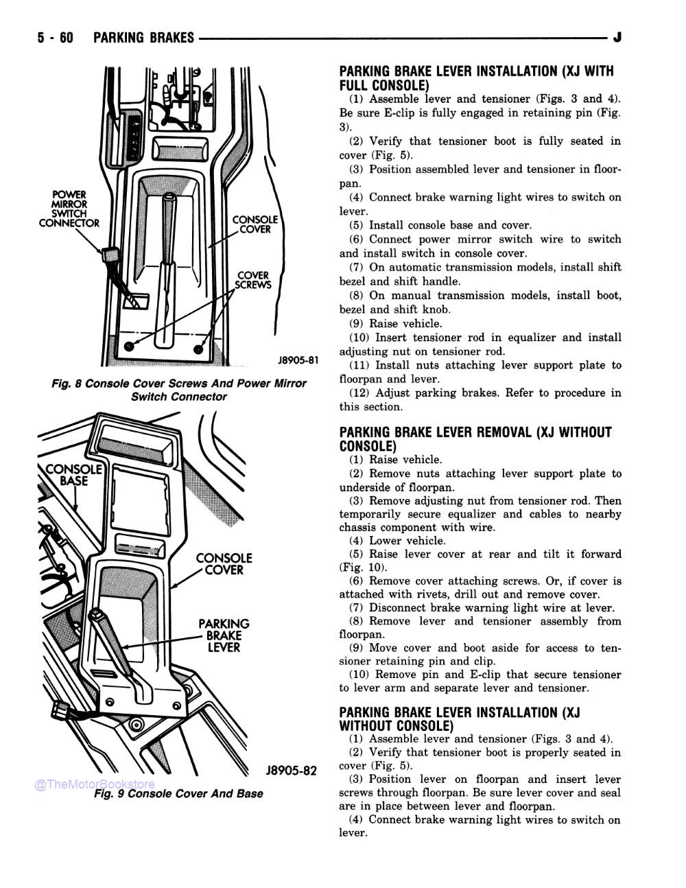 1994 Jeep Cherokee & Wrangler Shop Manual - Sample Page 2