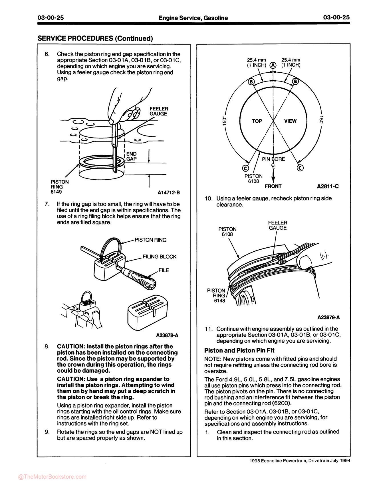 1995 Ford Econoline Service Manual - Sample Page 3