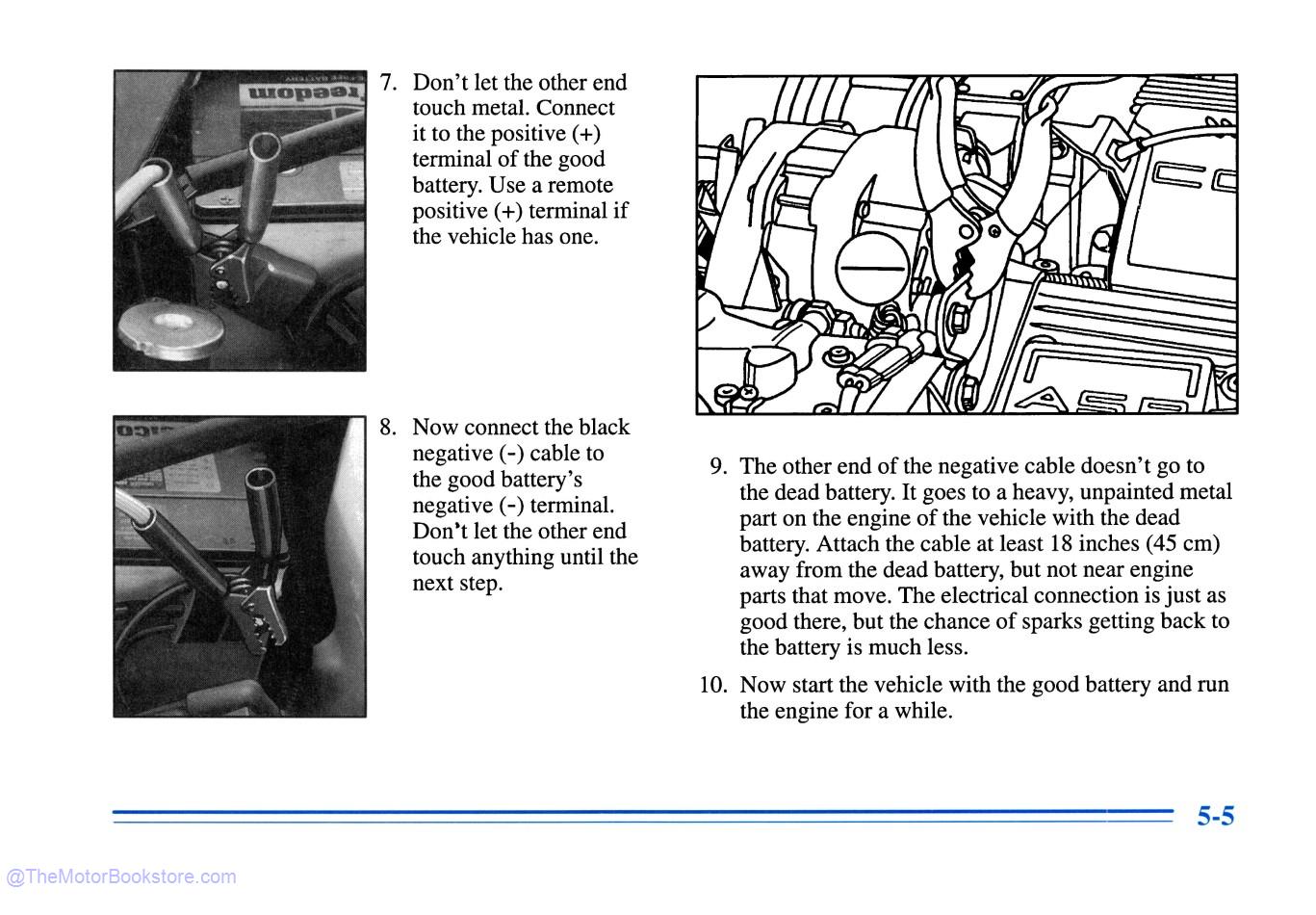1996 Corvette Owner's Manual - COLOR - Sample Page