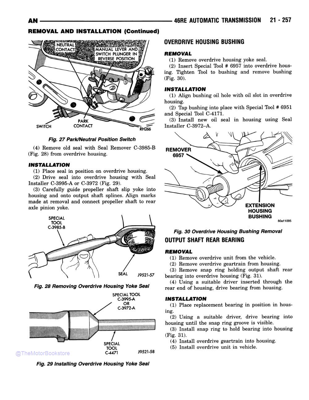 1996 Dodge Dakota Truck Shop Manual - Sample Page 2