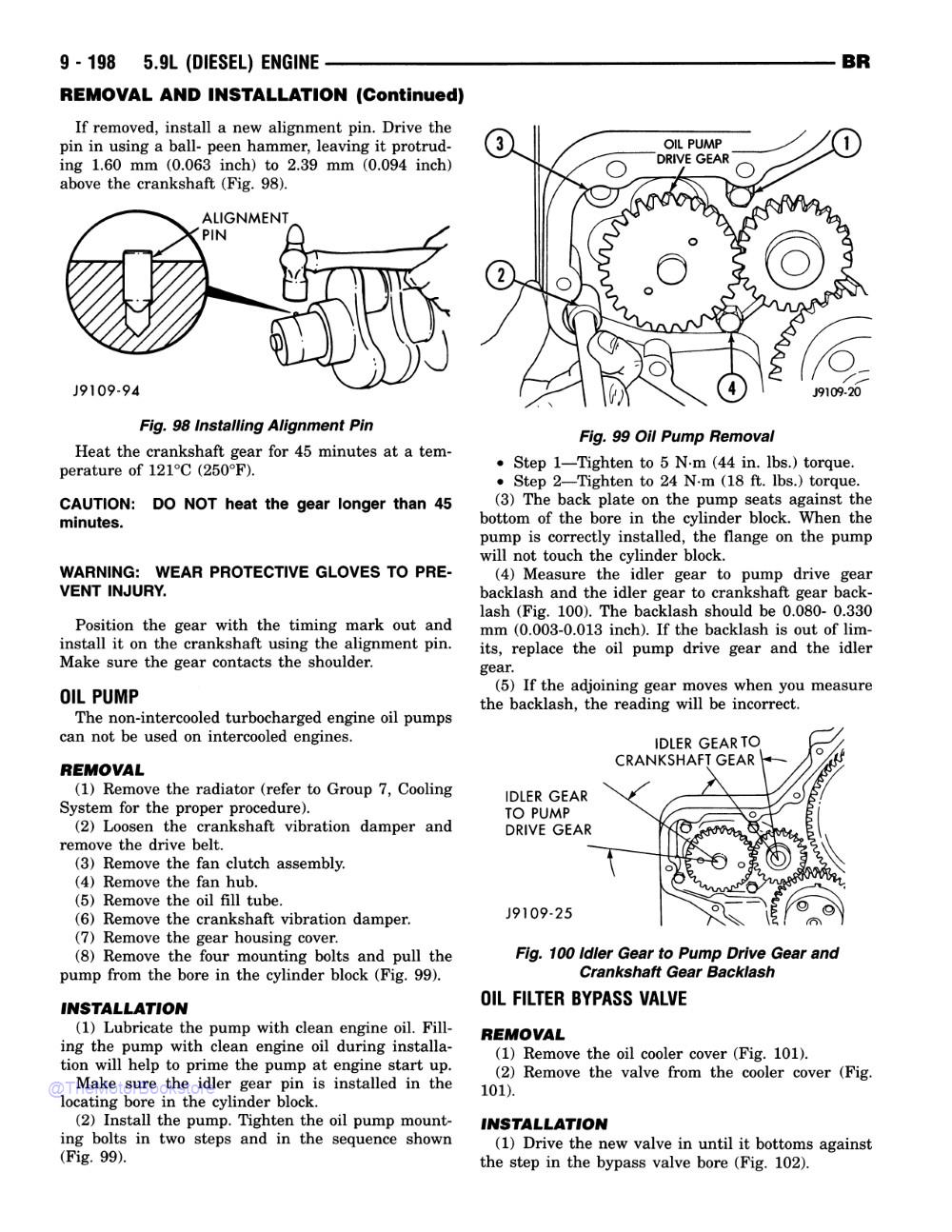 1996 Dodge Ram 1500-3500 Truck Shop Manual - Sample Page 3