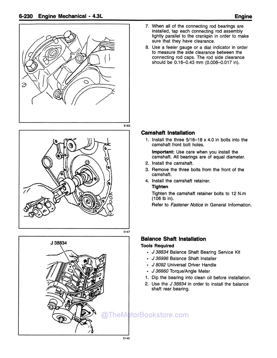 1997 Chevrolet & GMC S / T Truck Service Manual - Sample Page 3 - 4.3L Engine